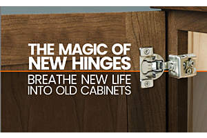 The Magic of New Hinges: Breathe New Life into Old Cabinets