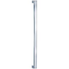 Omnia Ultima II Modern Style 10" (254mm) Center to Center, Overall Length 10-7/16" Polished Chrome Plated Cabinet Pull / Handle