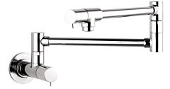 Hasgrohe Talis S 2.5 GPM Double-Jointed Pot Filler, Chrome