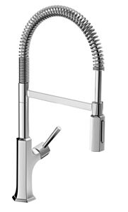 Hansgrohe Locarno 1.75 GPM 2-Spray Semi-Pro Kitchen Faucet, Chrome 