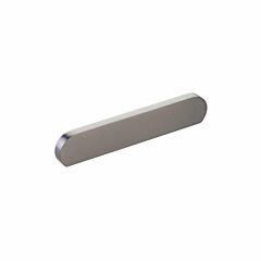 Cafe 5" (127mm) Center to Center, Overall Length 5-7/8" (149mm) Modern Oval Gun Metal Cabinet Pull/ Handle