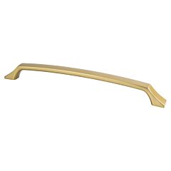 Epoch Edge 12" (305mm) Center to Center, 12-7/8" (327mm) Overall Length Modern Brushed Gold Appliance Pull