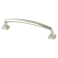 Tailored Traditional 5-1/16" (128mm) Center to Center, 5-3/4" (146mm) Overall Length Brushed Nickel Pull