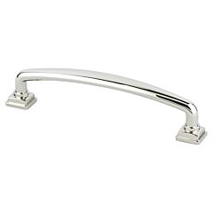 Tailored Traditional 5-1/16" (128mm) Center to Center, 5-3/4" (146mm) Overall Length Polished Nickel Pull