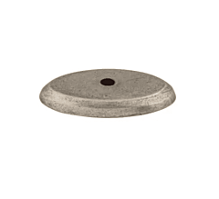 Top Knobs Aspen Oval Backplate, Mahogany Bronze, 1-1/4" Length