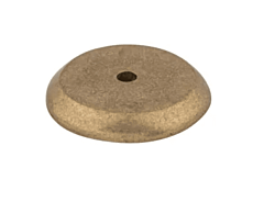 Top Knobs Aspen Round Backplate, Light Bronze, 1-1/4" Diameter