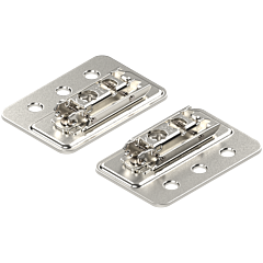 Blum Pair of Aventos HF/HK-S Right and Left Arm Assembly Adapter Mounting Plate with Bracket, for Large Overlay Doors