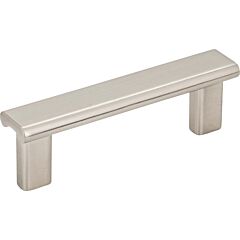 Park Style 3" Inch (76mm) Center to Center, Overall Length 3-3/4” Inch Satin Nickel Kitchen Cabinet Pull/Handle (Handles)