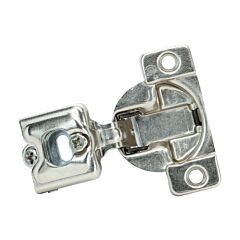 TEC 864 108° Opening Side-Mount Face Frame Hinge, Self-Closing, 3/4" Overlay, Screw-On