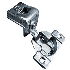 Grass 04498-15 TEC 864 Hinge, Wrap Mount 108 Degree, 1-3/8" Overlay, Screw-on Self Close, Compact Style Face Frame Hinge, 45mm Boring Pattern