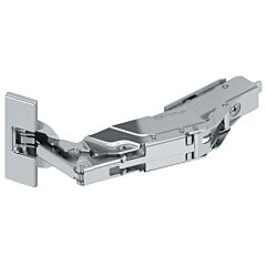 Grass Tiomos 155 Degree Half Overlay Press in Doweled Cabinet Hinge