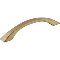 Philip Style 5-1/16 Inch (128mm) Center to Center, Overall Length 6-5/16 Inch (160mm) Satin Bronze Cabinet Pull/Handle