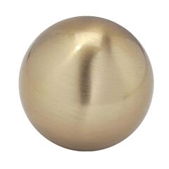 Classic Bead Style Champagne Bronze Cabinet Hardware Knob, 1-9/16 (40mm) Inch Overall Diameter