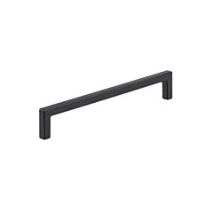 Simple Square Style 7-9/16" (192mm) Inch Center To Center, Overall Length 7-15/16" Flat Black, Cabinet Hardware Pull / Handle