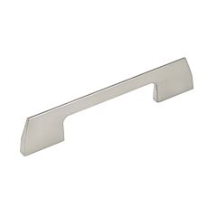 Modern Style 3-3/4 Inch (96mm) Center to Center, Overall Length 6-5/16 Inch Brushed Nickel Kitchen Cabinet Pull/Handle