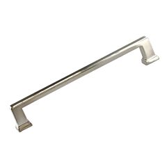 Transitional Steps Style 7-9/16" (192mm) Inch Center to Center, Overall Length 8-11/32" Brushed Nickel, Cabinet Hardware Pull / Handle