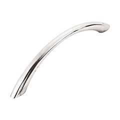 Sunnyside Style 3-3/4 Inch (96mm) Center to Center, Overall Length 4-3/8 Inch Polished Chrome Cabinet Pull/Handle