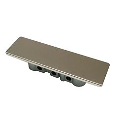 Alcove Style 5-1/2 Inch (140mm) Center to Center, Overall Length 5-1/2 Inch Brushed Nickel Kitchen Cabinet Pull/Handle
