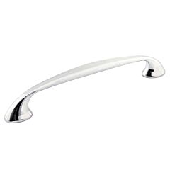 Hershey Bridge Style 6-5/16 Inch (160mm) Center to Center, Overall Length 7-3/8 Inch Chrome Kitchen Cabinet Pull/Handle