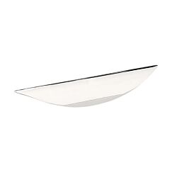 Rolled Dish Style 3-3/4 Inch (96mm) Center to Center, Overall Length 6-23/32 Inch Chrome Kitchen Cabinet Pull/Handle