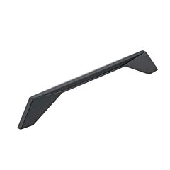 Modern Style 6-5/16 Inch (160mm) Center to Center, Overall Length 7-5/32 Inch Flat Black Cabinet Pull/Handle