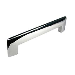 Sleek Style 6-5/16 Inch (160mm) Center to Center, Overall Length 7-5/8 Inch Polished Chrome Kitchen Cabinet Pull/Handle