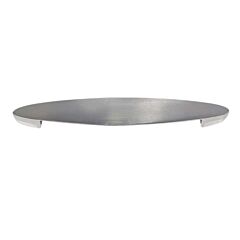 Simple Oval Style 2-17/32 Inch (64mm) Center to Center, Overall Length 2-15/16 Inch Brushed Nickel Kitchen Cabinet Pull/Handle