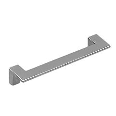 Archway Style 5-1/32 Inch (128mm) Center to Center, Overall Length 5-5/8 Inch Matte Chrome Kitchen Cabinet Pull/Handle