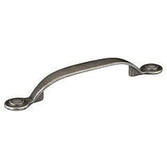 Classic Saturn Style 3-25/32" (96mm) Inch Center to Center, Overall Length 6-1/2" Pewter, Cabinet Hardware Pull / Handle