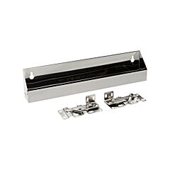 Rev-A-Shelf Stainless Steel Tip-Out Tray with Hinges, 10 Inch, 6581 Series