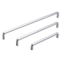 Sugatsune Oval Bar Style 13-27/32" (352mm) Center to Center, Overall Length 14-3/32" Mirror Polish / Satin Kitchen Cabinet Pull/Handle
