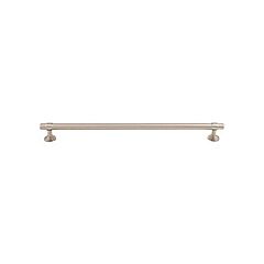 Top Knobs Ellis 12 Inch (305mm) Center to Center, Overall Length 13-3/8 Inch Brushed Satin Nickel Cabinet Pull/Handle