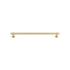 Top Knobs Ellis 12 Inch (305mm) Center to Center, Overall Length 13-3/8 Inch Honey Bronze Cabinet Pull/Handle