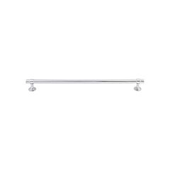 Top Knobs Ellis 12 Inch (305mm) Center to Center, Overall Length 13-3/8 Inch Polished Chrome Cabinet Pull/Handle