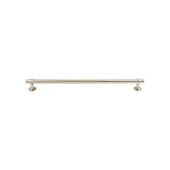 Top Knobs Ellis 12 Inch (305mm) Center to Center, Overall Length 13-3/8 Inch Polished Nickel Cabinet Pull/Handle