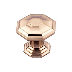 Top Knobs Chalet Transitional Style Honey Bronze Knob, 1-1/2 Inch Overall Length