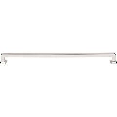 Top Knobs Ascendra Pull Contemporary Style 12- Inch (305mm) Center to Center, Overall Length 1- 5/8" Polished Nickel Cabinet Hardware Pull / Handle 