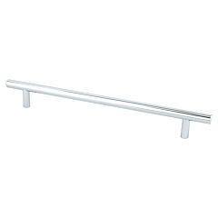Tempo 8-13/16" (224mm) Center to Center, 11-3/16" (284.5mm) Overall Length Polished Chrome Cabinet Handle / Pull, Berenson Hardware