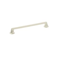 Northport 10" (254mm) Center to Center, 11" (279.5mm) Length, Round End, Satin Nickel Cabinet Pull/ Handle