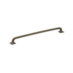 Northport 12" (305mm) Center to Center, 13" (330mm)Length, Square Bases, Ancient Bronze Cabinet Pull/ Handle