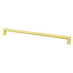 Elevate 12-5/8" (320mm) Center to Center, 13-1/8" (333mm) Overall Length Satin Gold Appliance Pull
