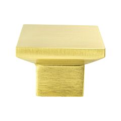 Elevate 1-9/16" (39.5mm) Overall Length Satin Gold Knob