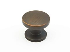 Northport 5-1/16" (128mm) Center to Center, 6" Length, Round Bases, Ancient Bronze Cabinet Pull/ Handle
