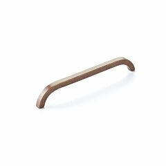 Turno 8" (203mm) Center to Center, Overall Length 8-1/2" (216mm) Light Bronze Cabinet Pull/ Handle