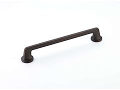Northport 8" (203mm) Center to Center, 9" Length, Round Bases, Ancient Bronze Cabinet Pull/ Handle