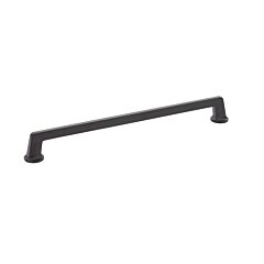 Northport 15" (381mm) Center to Center, 16" (406mm) Length, Matte Black Round Bases, Appliance Pull/ Handle