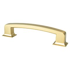 Hearthstone 6" (152mm) Center to Center, 7-3/8" (187mm) Overall Length Modern Brushed Gold Pull