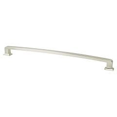 Hearthstone 18" (457mm) Center to Center, 19-1/4" (488.5mm) Overall Length Brushed Nickel Appliance Pull