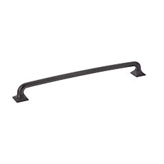 Northport 15" (381mm) Center to Center, 16" (406mm) Length, Matte Black Square Bases, Appliance Pull/ Handle