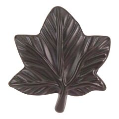 Atlas Homewares Vineyard Leaf Whimsical Aged Bronze Cabinet Hardware Knob, 1.25" Inch Diameter